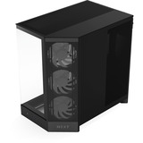 NZXT H9 Flow RGB , Tower-Gehäuse schwarz (matt), Tempered Glass x 2