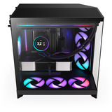 NZXT H9 Flow RGB , Tower-Gehäuse schwarz (matt), Tempered Glass x 2