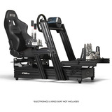 Next Level Racing F-GT Elite 160 - Wheel Plate Edition, Sim Rig schwarz