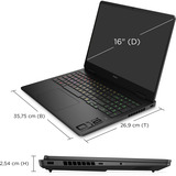 OMEN 16-am0095ng, Gaming-Notebook schwarz, Intel® Core™ i9-14900HX, NVIDIA GeForce RTX 5070, 32 GB DDR5, 1 TB (1 TB SSD), Windows 11 Home