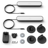 Philips HUE White & Color Ambiance Play Lightbar, LED-Leuchte schwarz, Doppelpack