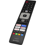 SHARP 55JP7765E, QLED-Fernseher 139 cm (55 Zoll), schwarz/silber, UltraHD/4K, MiniLED Google TV