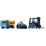 SIKU 6336 SUPER Geschenkset Baustelle, Modellfahrzeug 