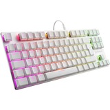 Sharkoon PureWriter TKL RGB, Gaming-Tastatur weiß, DE-Layout, Kailh Choc Low Profile Red