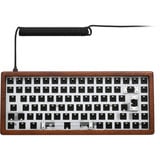 Sharkoon SKILLER SGK50 S3 Wood Barebone, Gaming-Tastatur holz
