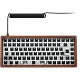 Sharkoon SKILLER SGK50 S3 Wood Barebone, Gaming-Tastatur holz