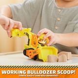 Spin Master Rubble & Crew - Planierraupen-Baufahrzeug mit Rubble-Figur, Spielfahrzeug 