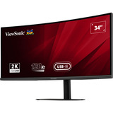 ViewSonic VA3420C, LED-Monitor 86.6 cm (34.1 Zoll), schwarz, UWQHD, IPS, HDMI, DP, USB-C, USB-Hub, 120Hz Panel