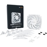 be quiet! Silent Wings Pro 4 120mm PWM White, Gehäuselüfter weiß, 120 mm