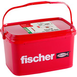 fischer Dübel DuoPower 8x65  hellgrau/rot, 700 Stück, Eimer