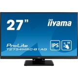 iiyama ProLite T2754MSC-B1AG, LED-Monitor 68.6 cm (27 Zoll), schwarz, FullHD, 60 Hz, HDMI, IPS
