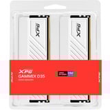 ADATA DIMM 64 GB DDR4-3600 (2x 32 GB) Dual-Kit, Arbeitsspeicher weiß, AX4U360032G18I-DTWHD35, XPG Gammix D35, INTEL XMP