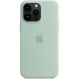 Apple Silikon Case mit MagSafe, Handyhülle hellgrün, Agavengrün, iPhone 14 Pro Max