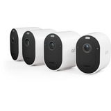 Arlo Pro 5 Spotlight, Überwachungskamera weiß/schwarz, 4er Pack, WLAN, Spotlight, 2K Auflösung
