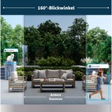 Arlo Pro 5 Spotlight, Überwachungskamera weiß/schwarz, 4er Pack, WLAN, Spotlight, 2K Auflösung