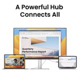 BenQ MA320UP für MacBook, LED-Monitor 80 cm (31.5 Zoll), silber, UltraHD/4K, IPS, HDMI, USB-C, USB-Hub