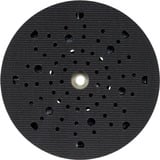 Bosch Expert Multiloch Universalstützteller, mittelhart, Ø150mm, M8+5/16", Schleifteller schwarz, für Exzenterschleifer