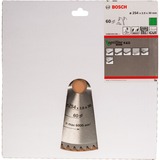 Bosch Kreissägeblatt Optiline Wood, Ø 254mm, 60Z Bohrung 30mm, für Kapp- & Gehrungssägen
