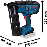 Bosch Professional Akku-Holznagler GNH 18V-64-2 M Professional solo, 18Volt blau/schwarz, ohne Akku und Ladegerät