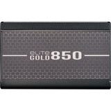 Cooler Master ELITE GOLD 850, PC-Netzteil schwarz, 1x 12-Pin High Power GPU, 3x PCIe, 850 Watt