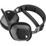 Corsair HS80 RGB Wireless Headset, Gaming-Headset schwarz, USB