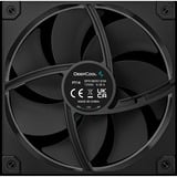 DeepCool FT14 140x140x25, Gehäuselüfter schwarz, 140 mm