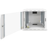 Digitus 483-mm-Wandschrank, 9 HE, IT-Schrank hellgrau, 9 Höheneinheiten