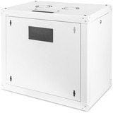 Digitus 483-mm-Wandschrank, 9 HE, IT-Schrank hellgrau, 9 Höheneinheiten