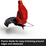 EINHELL Power X-Change Akku-Rasentrimmer GC-CT 18/24 Li, 18Volt rot/schwarz, Li-Ion Akku 2,0Ah