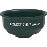 Hazet Ölfilterschlüssel 2169-7, 1/2" und Sechskant 24mm, Steckschlüssel für Ölfilter 14kant, 64mm