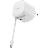 Intenso Power Adapter W65ACIC GaN, Ladegerät weiß, 65W