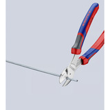 KNIPEX Kraft-Seitenschneider 74 05 200, Schneid-Zange rot/blau, Länge 200mm, mit KNIPEXtend-Schnittstellen