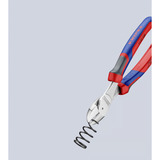 KNIPEX Kraft-Seitenschneider 74 05 200, Schneid-Zange rot/blau, Länge 200mm, mit KNIPEXtend-Schnittstellen