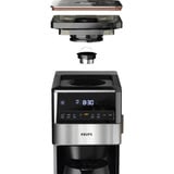 Krups Grind Aroma XL KT8428 mit Mahlwerk, Filtermaschine schwarz/edelstahl, Thermokanne