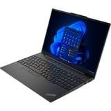 Lenovo ThinkPad E16 Gen 1 (21JN004NGE), Notebook schwarz, Windows 11 Pro 64-BIt, 40.6 cm (16 Zoll) & 60 Hz Display, 256 GB SSD