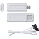 Lian Li UNI FAN SL-INF 120 Wireless, Gehäuselüfter weiß, 3er Pack inkl. Controller, Reverse, 120 mm