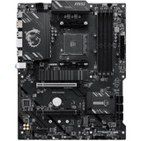 MSI B550 GAMING, Mainboard schwarz/silber