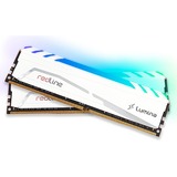 Mushkin DIMM 64 GB DDR5-6400 (2x 32 GB) Dual-Kit, Arbeitsspeicher weiß, MLB5C640BGGP32GX2, Redline Lumina White