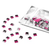 SMARTKEEPER ESSENTIAL USB-A Port Lock (UL03), Einsteckschloss Farbcode Pink, 100 Stück
