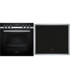 Siemens EQ522IB01, Herdset schwarz/silber