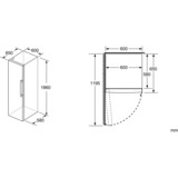 Siemens KS36VVIEP iQ300, Vollraumkühlschrank edelstahl