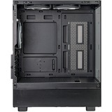 SilverStone Lucid 04, Tower-Gehäuse schwarz, Tempered Glass x 2