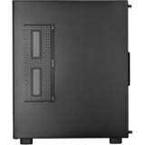SilverStone Lucid 04, Tower-Gehäuse schwarz, Tempered Glass x 2
