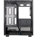 SilverStone Lucid 04, Tower-Gehäuse schwarz, Tempered Glass x 2