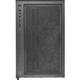 SilverStone Lucid 04, Tower-Gehäuse schwarz, Tempered Glass x 2