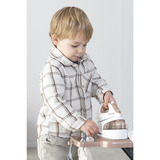 Smoby Tefal Bügelbrett mit Dampfstation, Kinderhaushaltsgerät 