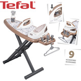 Smoby Tefal Bügelbrett mit Dampfstation, Kinderhaushaltsgerät 