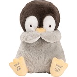 Spin Master Gund - Kissy der Pinguin, Kuscheltier grau/braun