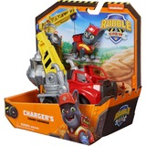 Spin Master Rubble & Crew - Kran-Baufahrzeug mit Charger-Figur, Spielfahrzeug 