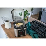 Steba Fritteuse DF 150 edelstahl/schwarz, 1.200 Watt